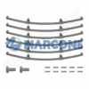 Kit molle per pastiglie freno | MRC2244